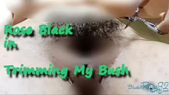 Trimming My Bush-MP4