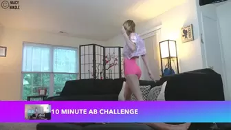 10 Minute Ab Challenge