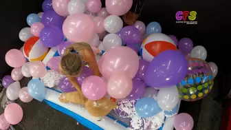 Bunny Destroys Balloons for Surprise Party Cam 2 4K (3840x2160)