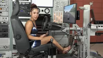 Kira Takes Her First Drive in the Simulator (MP4 - 720p)