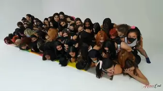 PYRAMID WITH MORE THAN 60 WOMEN THE NEW RECORD - NEW KC 2021 - CLIP 2 IN FULL HD