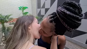 INTERRACIAL KISSES - VOL # 176 - ODARA AND IZABELLYTA - NEW MF JULY 2021 - FULL - Never published - EXCLUSIVE GIRLS MF
