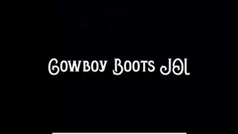 Cowboy Boots JOI