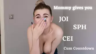 Step-mommy gives you JOI, SPH and CEI