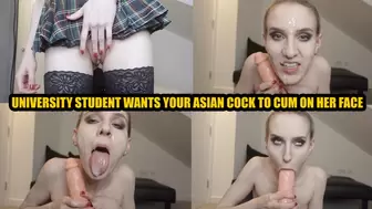 University Slut wants Your Big Asian Cock