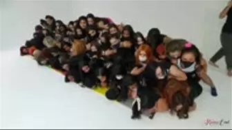 PYRAMID WITH MORE THAN 60 WOMEN THE NEW RECORD -- NEW KC 2021 - CLIP 2 IN FULL HD