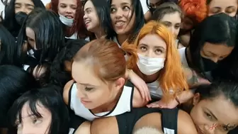 PYRAMID WITH MORE THAN 60 WOMEN THE NEW RECORD -- NEW KC 2021 - CLIP 7 IN FULL HD