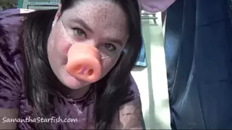 Plump Piggy Girl Talks About Mess!