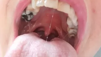 Throat flexing, Uvula play and Gummy Swallows