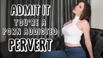 Admit you’re a Porn Addicted Pervert and I'll Let You Stroke