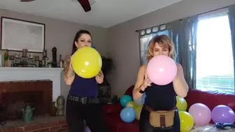 Balloon blow up party