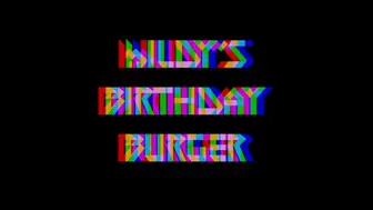 Hildy Eats a Birthday Burger
