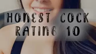 Honest Cock Rating 10