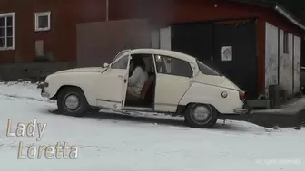 Lady Loretta Saab in Snow Part 1 HD