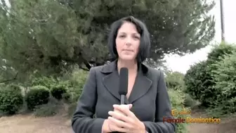 Brunette reporter cougar penetrated deeply by a massive fat cock - Mobile
