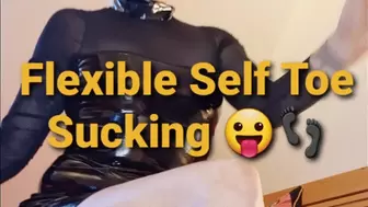 Flexible Self Toe Sucking