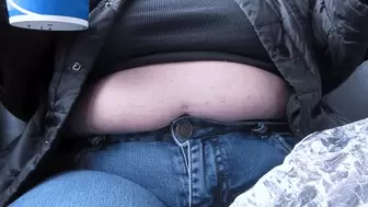 178 LB FAT ASS BIG BELLIED FATTY DEVOURS A HELLA HUGE XXXL BRAT SAUSAGE WHILE OUT OF TOWN W BURPING AND PEEING MP4