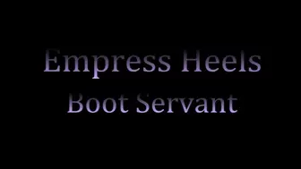 Empress Heels Boot Servant HD-mp4