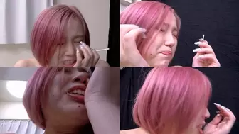 Nene Tanaka - CLOSE-UP of Japanese cute girl SNEEZING sneez-02 - 1080p