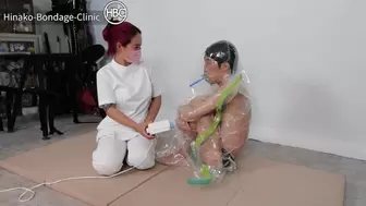 Space bag and Electric Tape Mummification!