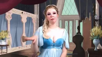 Queen Elsa Commands a Pantyhose Worship Session