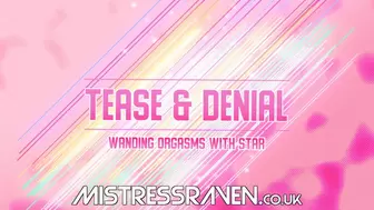 [627] Tease and Denial Wanding Orgasms