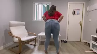 Farting videos in jeans-compilation