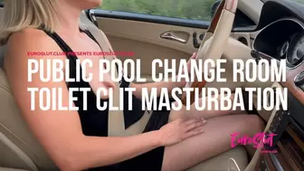 Public Pool Change Room Toilet Clit Masturbation (ES439)