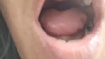 Giantess VORE being fed berries by my tiny slave bitch upclose aggressive chewing and insults femdom