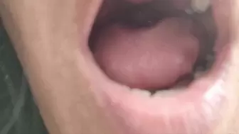 Giantess VORE being fed berries by my tiny slave bitch upclose aggressive chewing and insults femdom avi