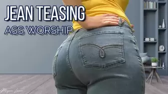 Jeans Teasing: Ass Worship