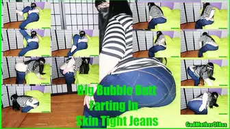 Big Bubble Butt Farting In Skin Tight Jeans 1920x1080 MP4