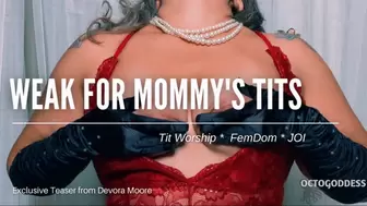 Step-Mommy's Tits Make you Weak