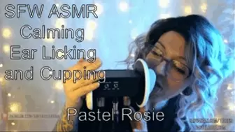 SFW ASMR - Extended Calming Ear Licking and Cupping
