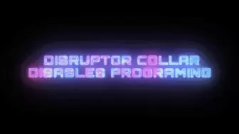Disruptor collar Disables Human Programming