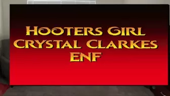 Hooters Girl Crystal Clarke Gets Embarrassed