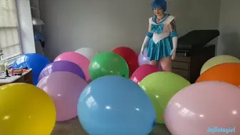Sailor Mercury Cums & Busts 15 China Balloons