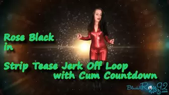 Strip Tease Jerk Off Loop With Cum Countdown-WMV