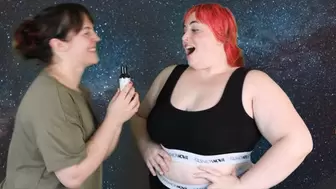 Two Girl Oiled Titty Space Roleplay