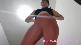 Pink Yoga Pants Farts