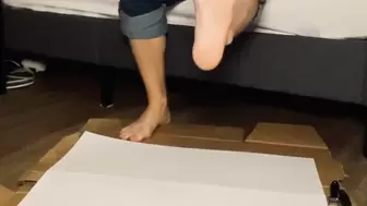 Painting with Feet