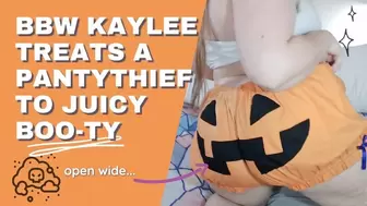 BBW Kaylee Graves Treats A Panty Thief To Juicy Booty