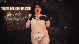 Tricked Into Cum Inflation by Lady Dimitrescu!! - POV Gets Teased, Jacked Off & Made To Cum Inside Your Own Body!