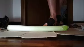 Italian girlfriend - veggie wooden clogs sabot crush fetish
