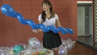 Lucy Blows Up an Assortment of Balloons for the Lab Warming Party - Part II (MP4 - 1080p)