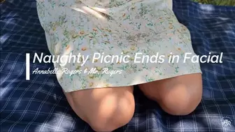 Naughty Picnic Ends in Facial