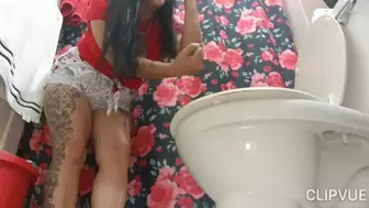 Giantess Lola invites her Ex Boyfriends Surfer GF for coffee and puts a shrinking potion in it Making her tiny and helpless throwing her into the toilet and Peeing on her So She can Ride a Wave of Piss and Flushing her into the sewer