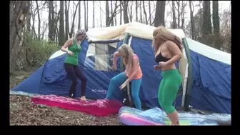 Anabelle, Dakota & Galas vs The Inflatable Airmats - AVI