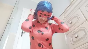 the beautiful ladybug knows how to surprise you
