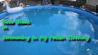 Swimming In My Fetish Clothing-MP4